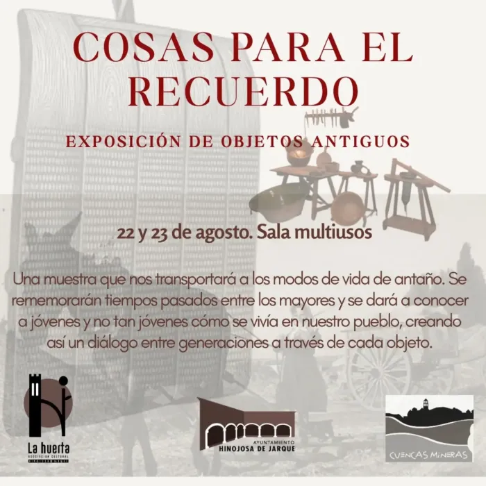 Exposición de objetos antiguos